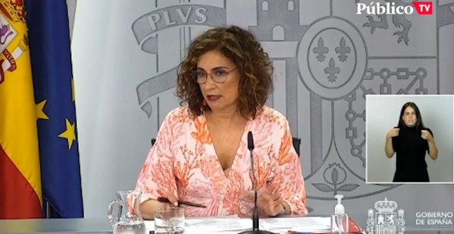 María Jesús Montero, sobre Marruecos: "No es admisible que desafíe la frontera"