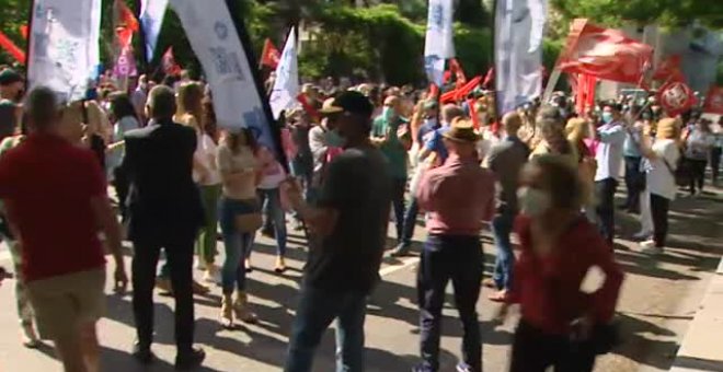 Protestas en el sector de la Banca