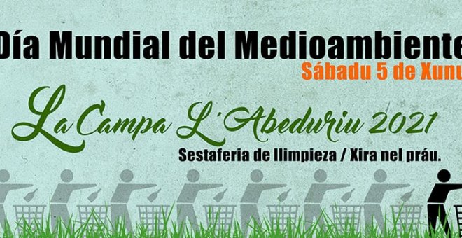 La Semiente celebra'l Día del Mediu Ambiente con una sestaferia de llimpieza en La Campa L'Abeduriu