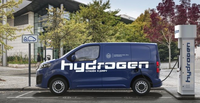 Citroën muestra su furgoneta eléctrica de hidrógeno, la ë-Jumpy Hydrogen