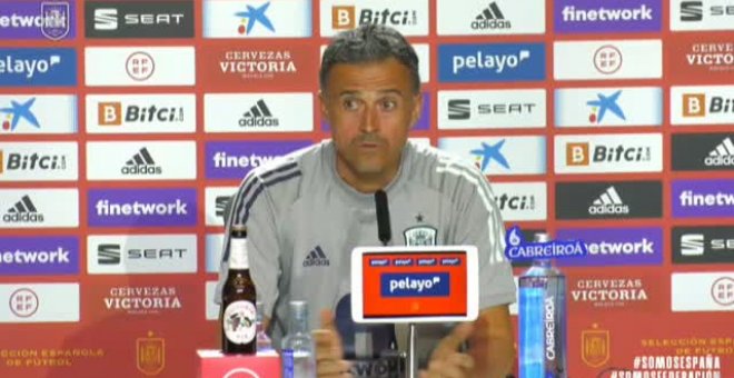 Luis Enrique y el portero titular: "No sé quién lo será en la Eurocopa o, sí lo sé, pero no lo puedo decir"