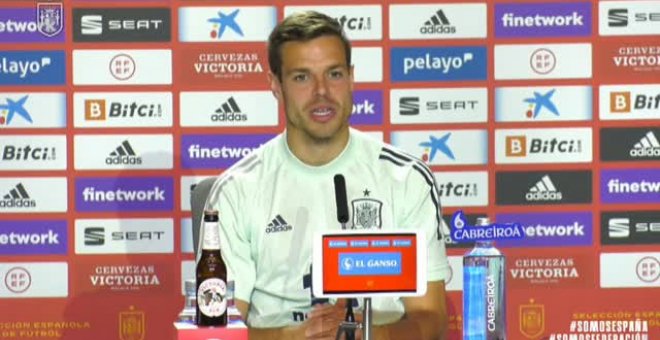 Azpilicueta: "El liderazgo de Sergio lo tenemos que suplir con los 24 que estamos aquí"