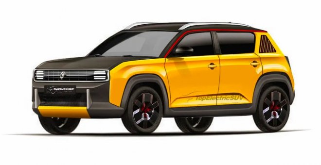 Renault vuelve a hacer un guiño a un hipotético nuevo Renault 4L eléctrico, pero no lo confirma