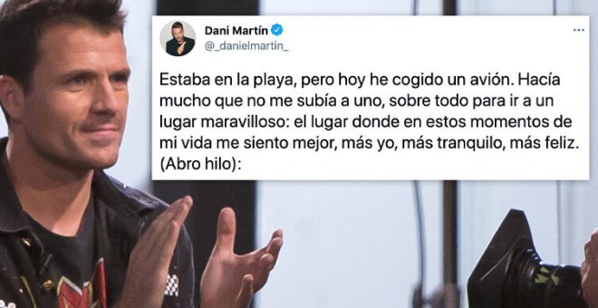 "Yo voy al psiquiatra": el valioso hilo de Dani Martín sobre la importancia de la salud mental