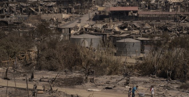 Grecia condena a prisión a seis refugiados por el incendio del campo de Moria en un juicio sin garantías ni pruebas