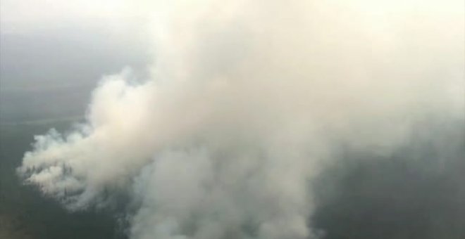 Los incendios forestales devoran 35.000 hectáreas en Siberia