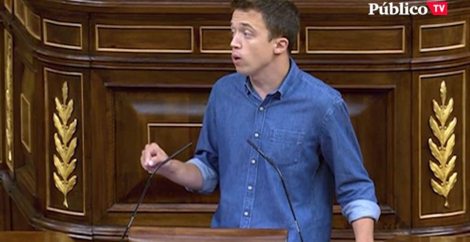 Íñigo Errejón recuerda algunas condenas por la 'ley mordaza'