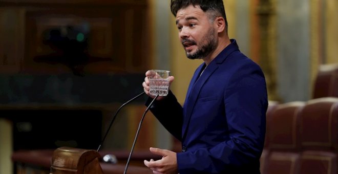 Las palabras de Gabriel Rufián sobre la libertad que recuerdan a otra gloriosa reflexión de Julio Anguita