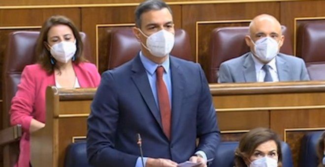 Los indultos enfrentan a Sánchez y Casado en el Congreso