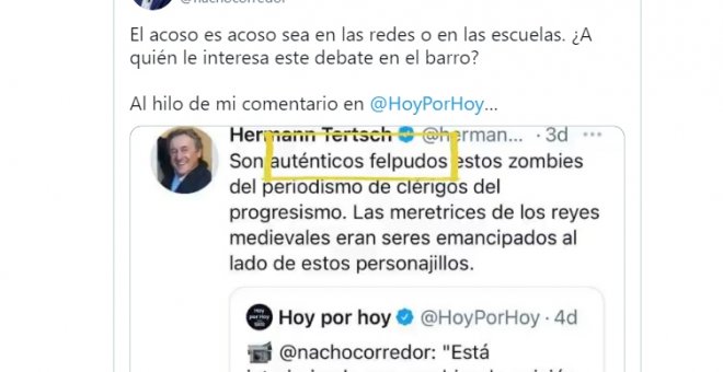 Un colaborador de la SER recopila en un vídeo los insultos y amenazas recibidos por posicionarse a favor de los indultos