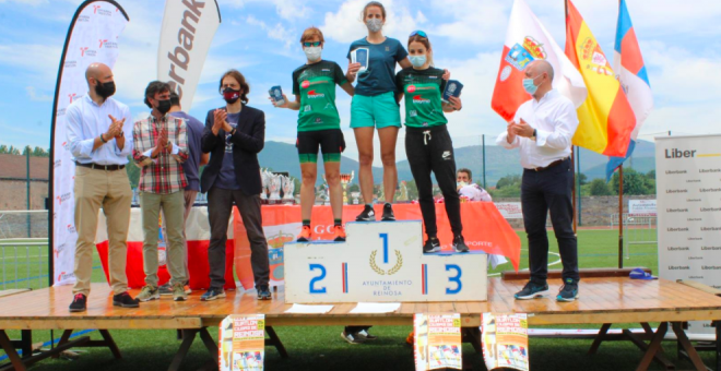 Lucía Ibáñez y Koldo Etxebarria ganan el XXV Duatlón Ciudad de Reinosa