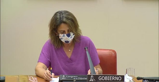 Teresa Ribera asegura que el precio de la luz seguirá en su línea durante más meses