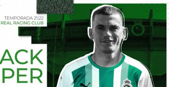 El Racing incorpora a su plantilla al delantero Jack Harper