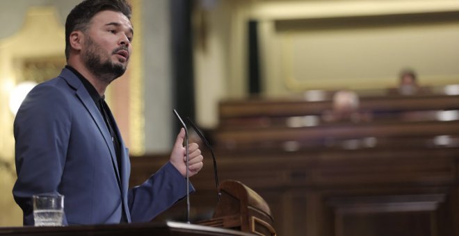 El contundente tuit de Rufián sobre Juan Carlos I y las manifestaciones en Cuba