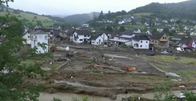 Las fuertes precipitaciones dejan enormes pérdidas en el oeste de Alemania