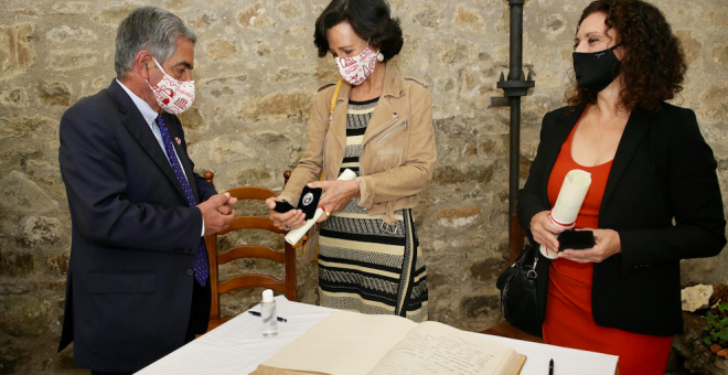 Entregados los Premios Beato a Ana Botín y García Armada, dos mujeres "imbatibles"