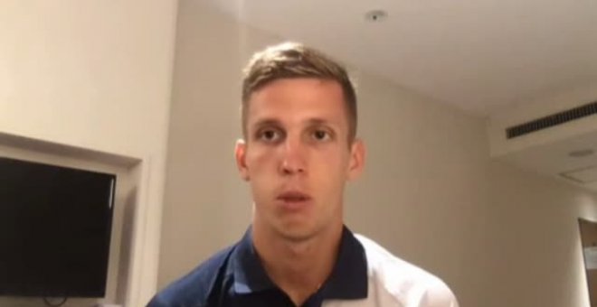 Dani Olmo: "Queda camino. Nos quedan dos partidos que tenemos que ganar. Lo tenemos claro"