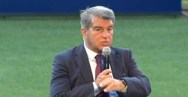 Laporta sobre Griezmann: "Estamos abiertos a todas la propuestas que se presenten"