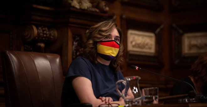 Ada Colau reprocha al Gobierno y a la Generalitat que se hayan saltado la mesa institucional sobre el Aeropuerto del Prat