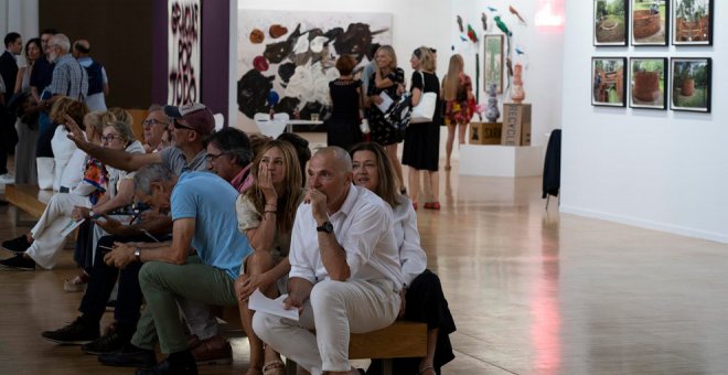 42 galerías, cuatro de ellas extranjeras, participan desde en la feria Artesantander