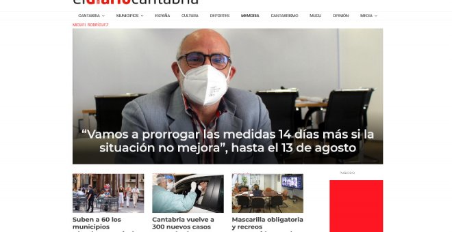 eldiariocantabria.es cumple seis años consolidándose como un referente de información cercana y de calidad