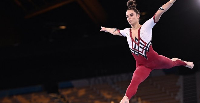 Las gimnastas alemanas plantan cara al sexismo con un uniforme de cuerpo completo