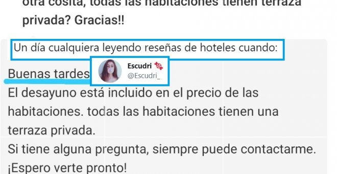 El descacharrante error de un hotel al confundir una enfermedad con el nombre de una clienta