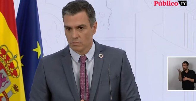 Sánchez, sobre la conferencia de presidentes: "Cada cual tendrá que optar o por la recuperación o por la crispación"