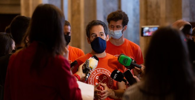 Absueltos los tres miembros del Sindicato de Inquilinos juzgados por una protesta