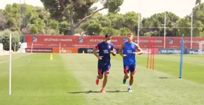 Marcos Llorente se incorpora a la pretemporada del Atlético de Madrid