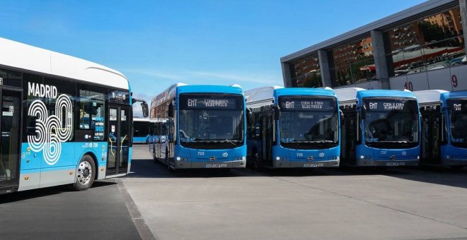 La EMT Madrid hace su tercer encargo de autobuses eléctricos a BYD