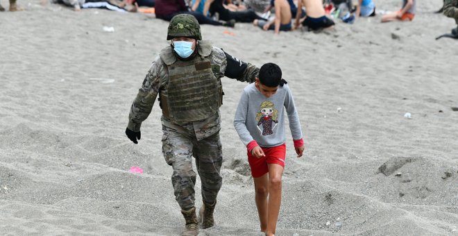 Llegan a Castilla-La Mancha los catorce menores acogidos después de la crisis migratoria en Ceuta