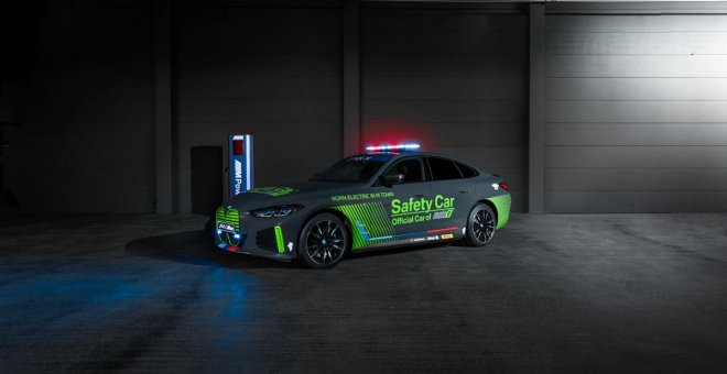 BMW i4 M50, el nuevo y eléctrico Safety Car de MotoGP