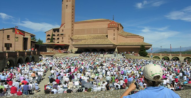 El Gobierno de Aragón subvenciona las redes sociales del santuario central del Opus Dei