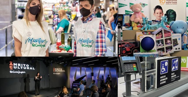 El Corte Inglés impulsó más de 1.500 actividades sociales, culturales y deportivas en 2020