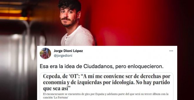 "Me conviene ser de derechas por economía y de izquierdas por ideología": Cepeda no encuentra partido político... o sí