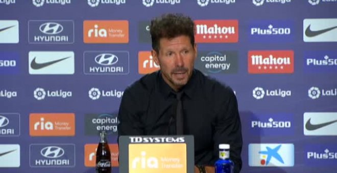 Simeone: "Nuestro público es un jugador más para nosotros"