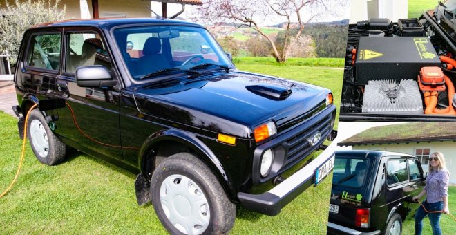 Una empresa alemana convierte el Lada Niva en un todoterreno eléctrico por 2.800 euros