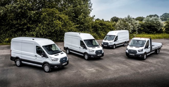 Las primeras Ford E-Transit eléctricas llegan a Europa antes de su lanzamiento oficial