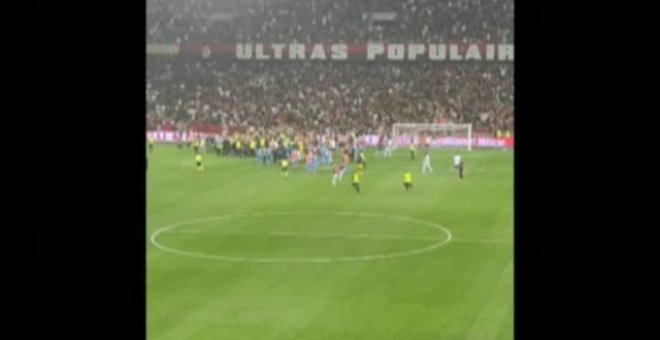 El Niza y el Marsella podrían ser sancionados tras la batalla campal en el Allianz Riviera