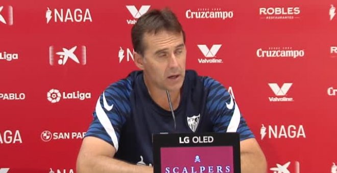 Primera impresión de Lopetegui a su grupo de Champions