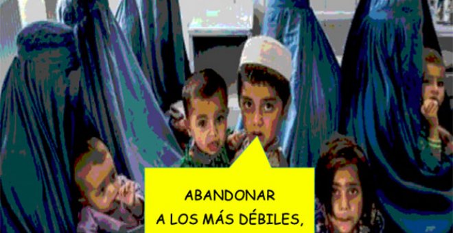 Las mujeres y los niños primero