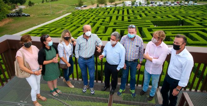 El Laberinto de Villapresente se convierte "en uno de los grandes reclamos" de Cantabria con 500 visitas diarias