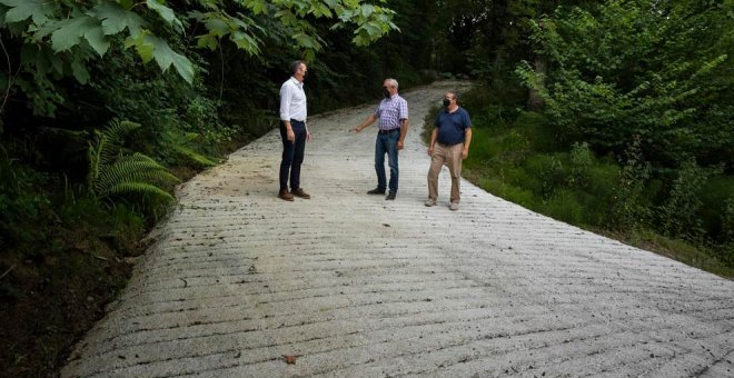 Acondicionado el camino rural de Grajales