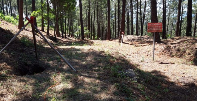 Descubren en un municipio de Pontevedra la mina de oro subterránea romana más grande de Galicia