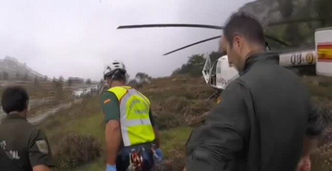 Fallecen dos senderistas al despeñarse en los Collados del Asón en Cantabria