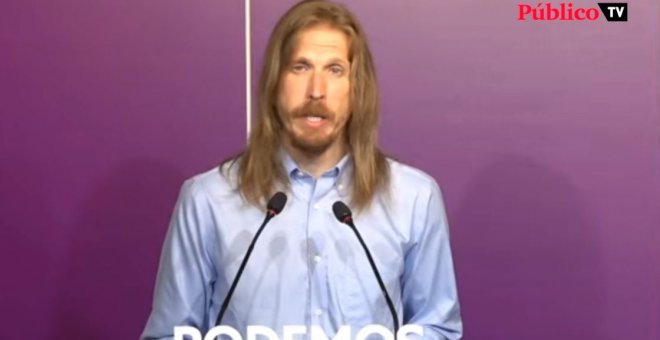 Pablo Fernández, sobre la renovación del CGPJ: "Es deplorable lo que está haciendo el PP"