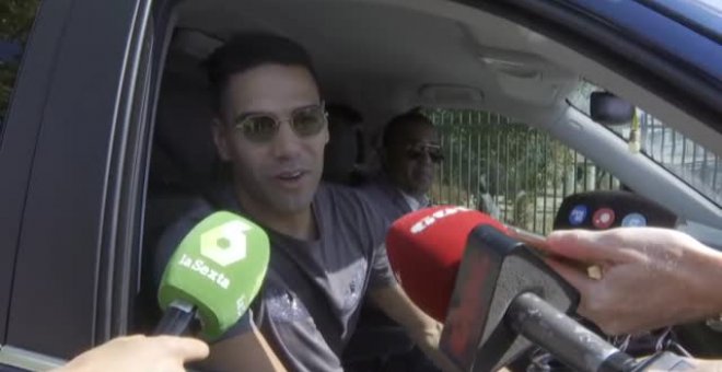 Falcao: "Ojalá pueda jugar el próximo fin de semana"