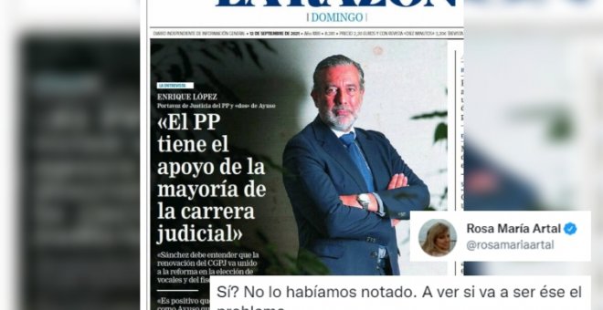 "¿Sí? No lo habíamos notado": el aplaudido tuit sobre el número dos de Ayuso que retrata las relaciones del PP con la Justicia