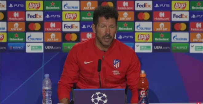 Simeone: "Lo que queremos de Griezmann es que sea el futbolista que siempre fue"